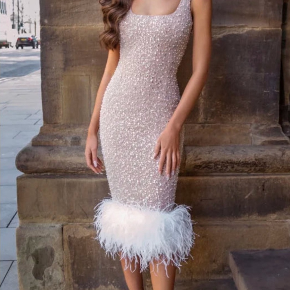 Nadine Merabi Lu Lu dress S/M WORN ONCE